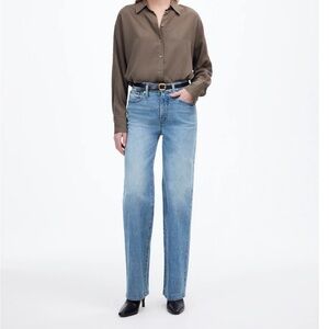 Madewell Perfect Vintage Wide Leg Jeans - Enmore Wash